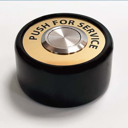 black call button